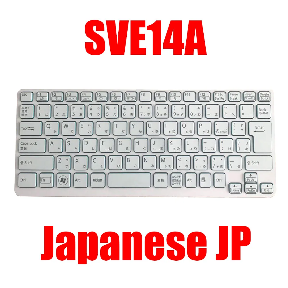 

Японская Клавиатура для ноутбука JP для SONY VAIO SVE14A 149119811JP 149114611JP 9Z.N6BBF.S0J 9Z.N6BBF.R0J 55012FY92J3-035-G, новинка
