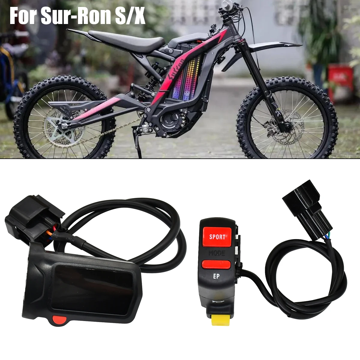 For Sur Ron LCD Display Meter For Sur Ron Sur-Ron Surron Electric Cross ...