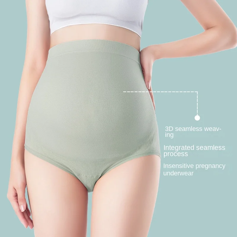 3PCS/set females Maternity Panties Women’s High Waist Full Belly support Panties Comfortable Breathable Pregnancy Panties L-XL Baby & Maternity