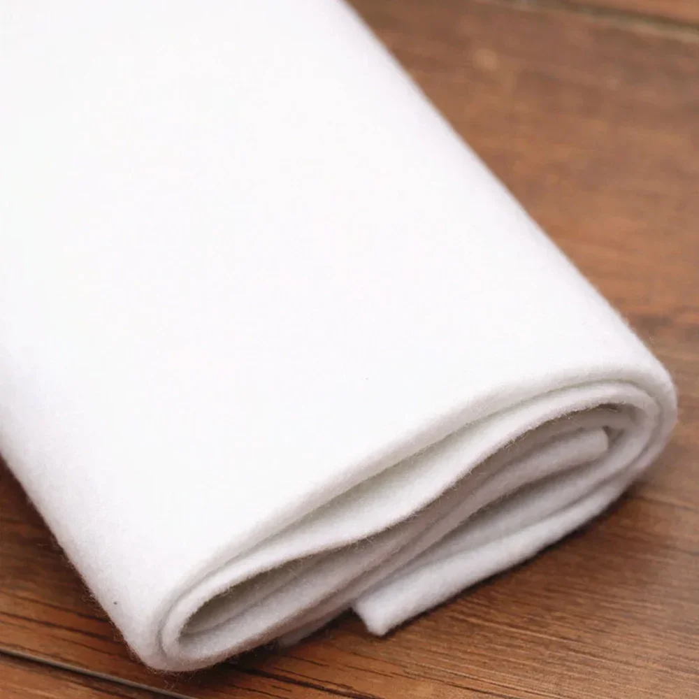 Ironing Non woven Cover 39-inch x 19-inch fused single-sided for sewing cover suture on the back of the zipper project