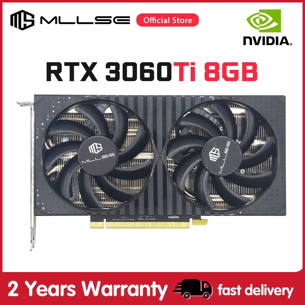 MLLSE tarjeta gráfica RTX 3060Ti, 8GB, X GAME, GDDR6, 256bit, NVIDIA ...