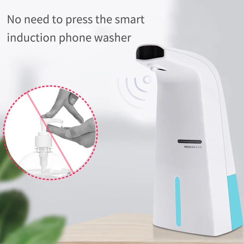 

250ML Foam Soap Dispenser Automatic Touchless Sensor USB Smart Foam Machine Bathroom Infrared Soap Dispenser Pump Hand Sanitizer