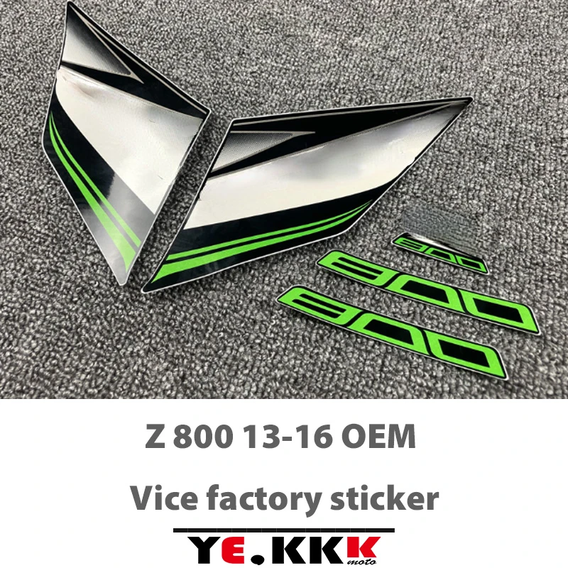 Motorcycle Stickers Decals OEM Re-engraved Sub-factory Stickers Full Car For Z800 2013 2014 2015 2016 Green White Orange соковыжималка bork z800