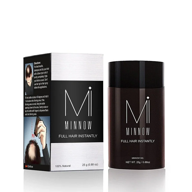 Hair Building Fiber 25g Natural Keratin Styling Hair Powder Loss Bald Fibre Building Hairline Optimizer Dense Growth