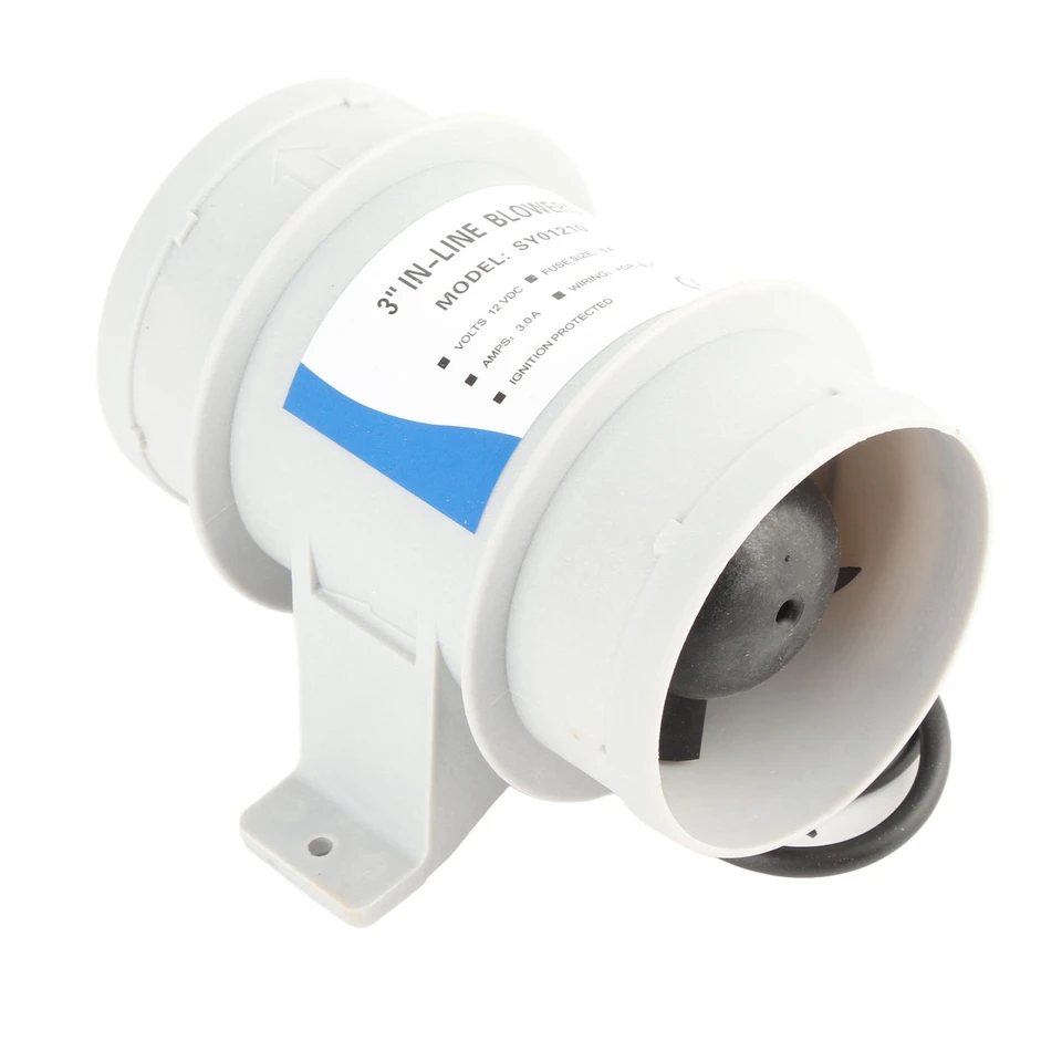 Soplador De Aire De Sentina Eléctrico, Soplador De Aire De Sentina En En Linea De 4 Pulgadas Y 270 Cfm Soplador De Aire En Linea Resistente Y Robusto