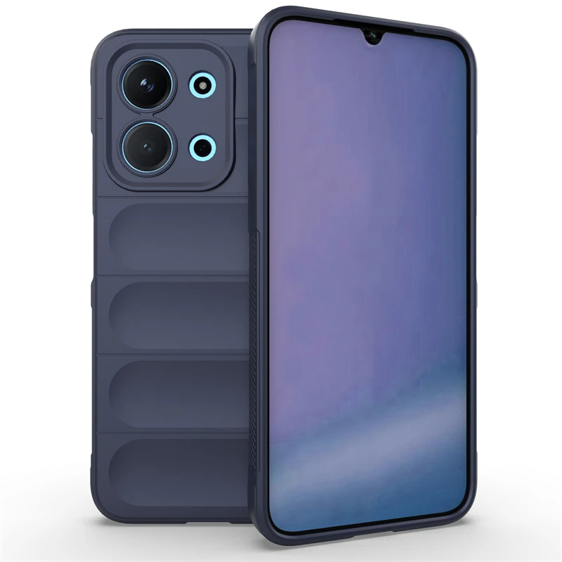 Shockproof Anti-Slip Silicone Phone Case - Soft Back Cover