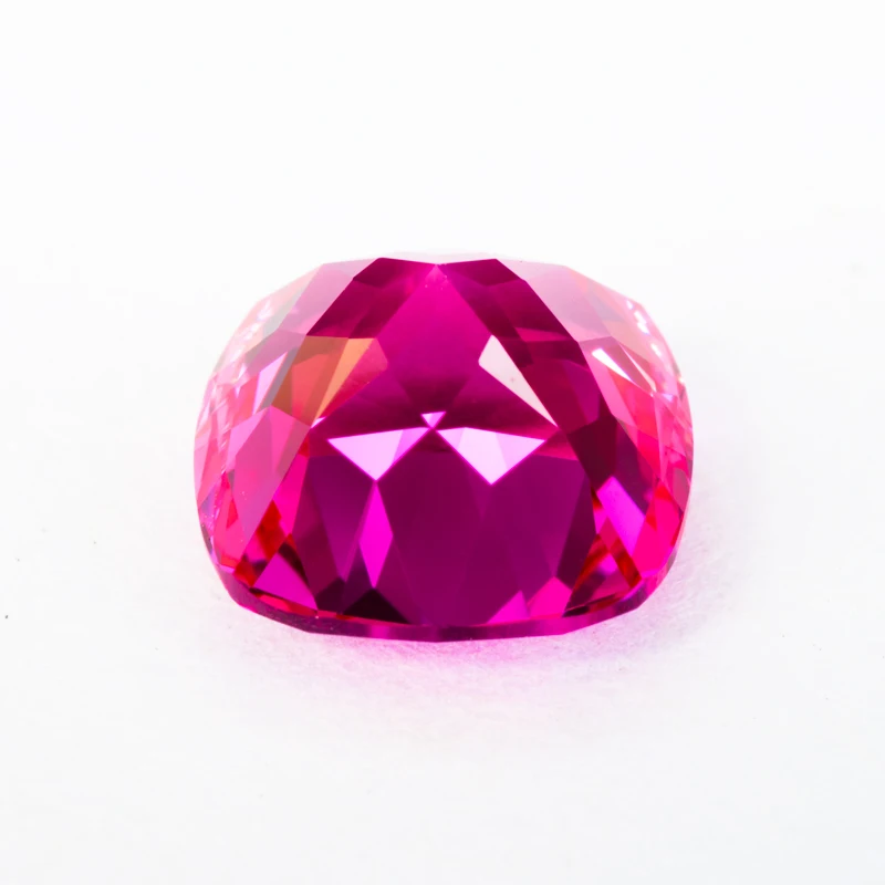 Lab Grown Sapphire Cushion Shape Hot Pink VVS1 Charms Gemstone  Advanced Charms Jewelry Rings Earrings Making Certificate