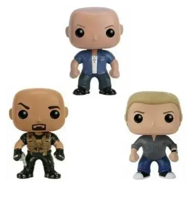 Funko The Fast And Furious 275 #276 #277 # Vinyl Action 10Cm Figure Con Real Box Collection Model Giocattoli Per Bambini