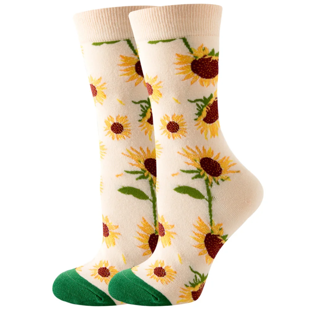 High-Quality Kawaii Cartoon Animal & Fruit Trendy Women's Socks - Harajuku Happy Collection