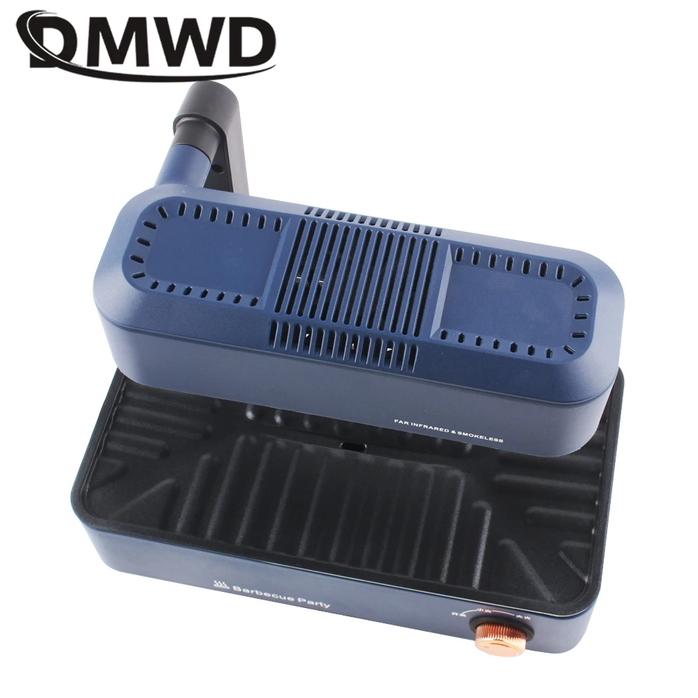 Portable Barbecue Machine Far-infrared Heating Smokeless Electric Skillet Non-stick Bake Grill BBQ Tool Teriyaki Light wave oven 3