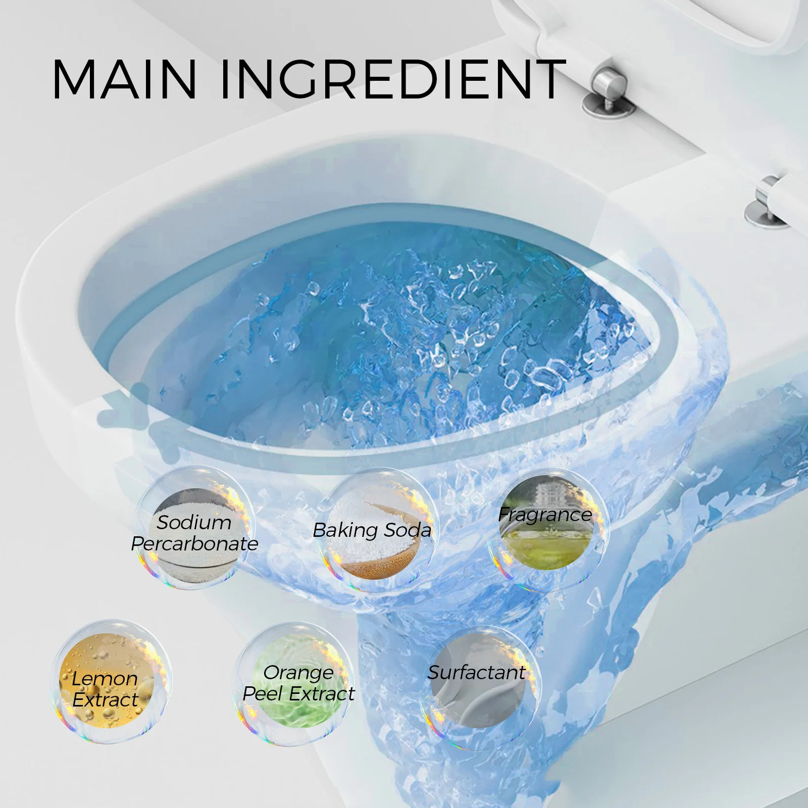 5pcs Toilet Bowl Cleaner Creative Rose Cleaning Agents Household Toilet Bathroom Tank Odor Urine Stain Removal Deodorizer