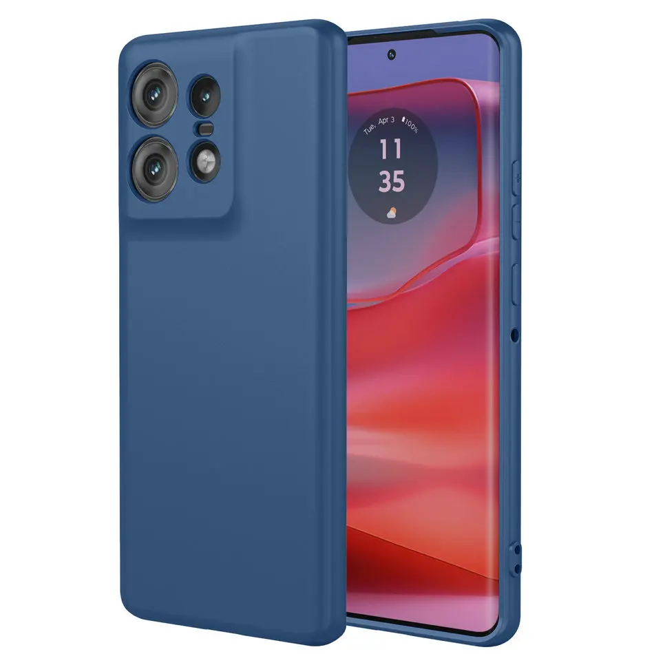 Frosted TPU Case with Microfiber Lining and Liquid Silicone Matting