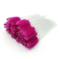 Eyelashes Makeup Brush Diamond Handle Crystal Mascara Wands Eyelash Extension Tool Supplies Applicator Spoolers 1