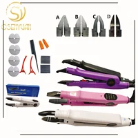 Loof Hair Extension Iron Professional Hair Styler Salon Model-Flash Keratin Bonding Tools Constant Temperature EU/AU/US/UK plug 1