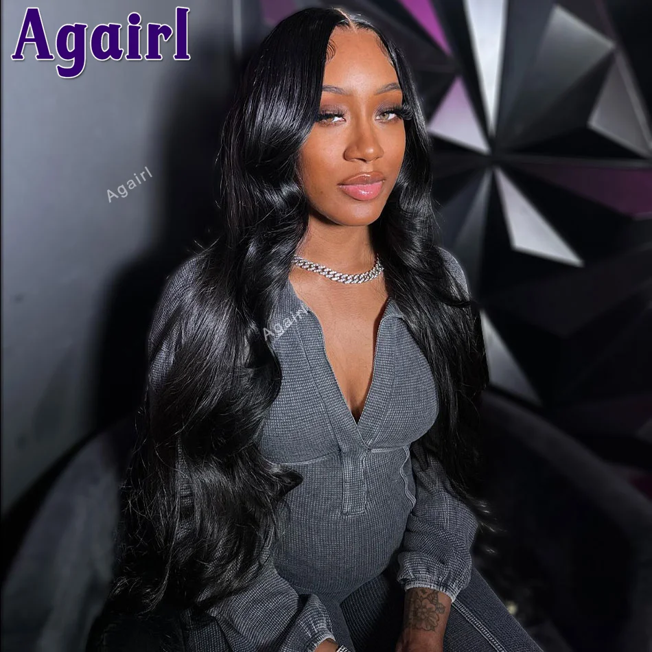 Midnight Blue 13x6 Lace Front Wig Human Hair 13x4 Ready Go Body