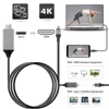 4K 1080P USB 3.1 Type C to HDMI-compatible Adapter Cable USB-C Cable Cable for Macbook Pro ChromeBook Pixel HDTV TV cable 1