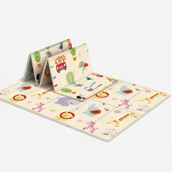 Foldable Baby Play Mat Kids Carpet Mat for Children Carpet for Children's Room Baby Activity Surface Activity Educational Toys