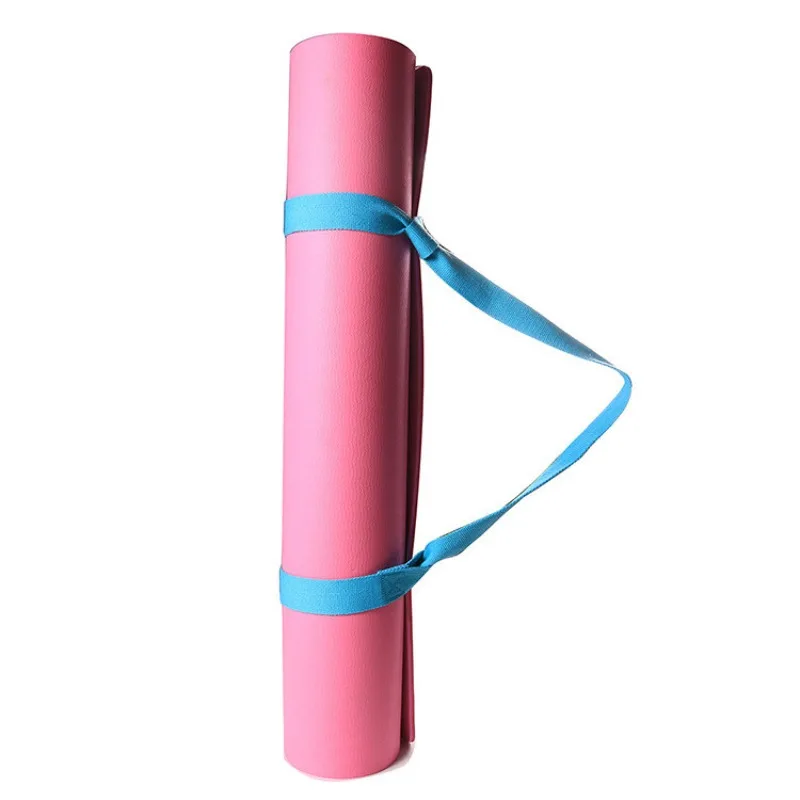 Yoga Mat Strap Belt Adjustable Shoulder Strap Sports Sling Shoulder Carry Belt Exercise Stretch Fitness Elastic