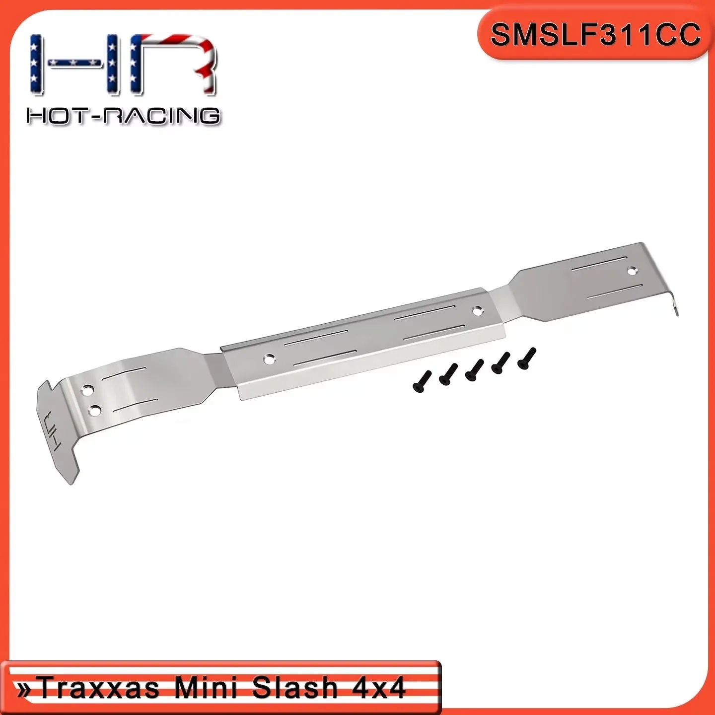 HR Traxxas Mini Slash 4x4 Placă de Protecție din Oțel Inoxidabil