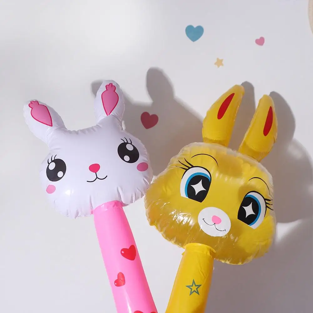 with Sound Inflatable Animals Stick Jungle Safari Balloon Sticks Inflatable Hammer Sticks Blow Up Giraffe Elephant 2