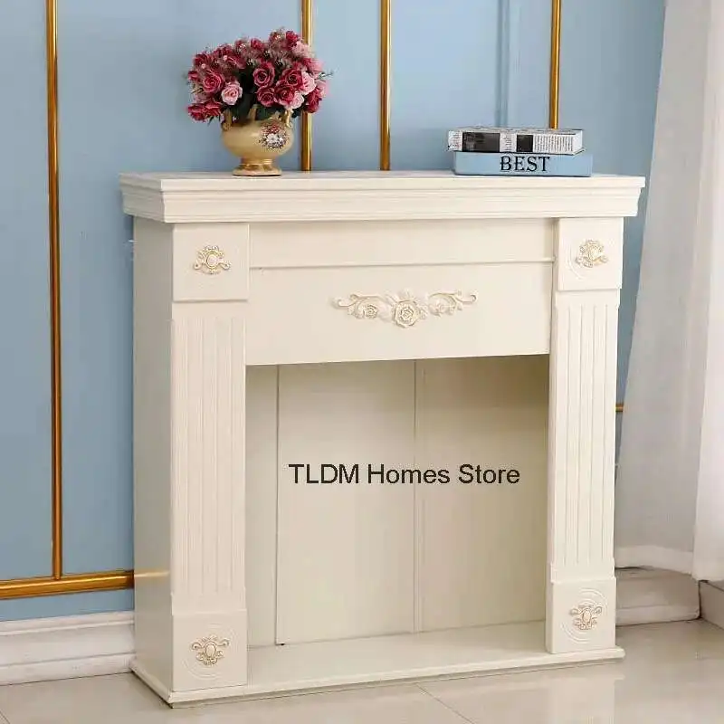 เตาผิงแกะสลักเหล็กยุโรปโฮมสเตย์โรงแรมบาร์เตาผิงอิสระห้องนั่งเล่นร้านอาหารวิลล่าเตาผิงตกแต่ง 1