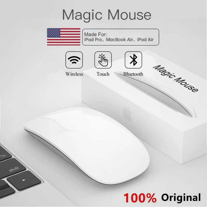 Magic Mouse Usar Raton En Ipad Pro Original De Apple Inalámbrico