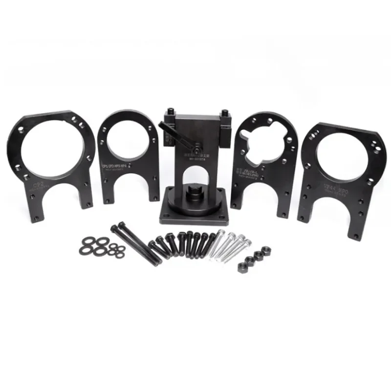 CRIN Diesel Common-Rail-Pumpen-Kipphalterung, Motorreparatur- und Prüfwerkzeug, universelle Befestigungsplatte für CP1 CP2 CP3 HP0 HP3 HP4 D VP44