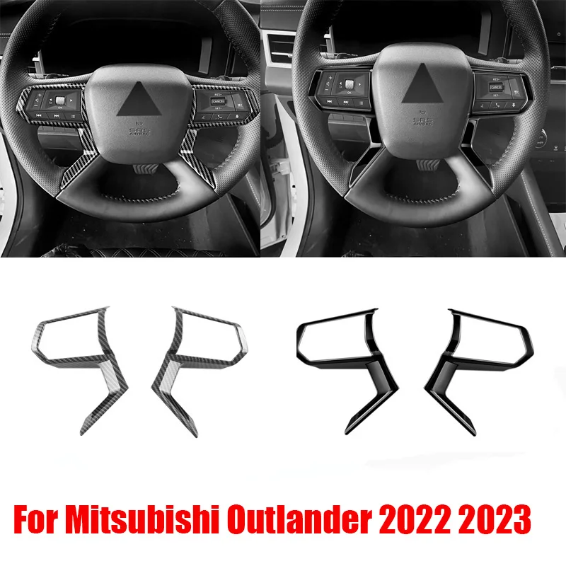 

Наклейки на панель управления для рулевого колеса из АБС-пластика для Mitsubishi Outlander 2022 2023