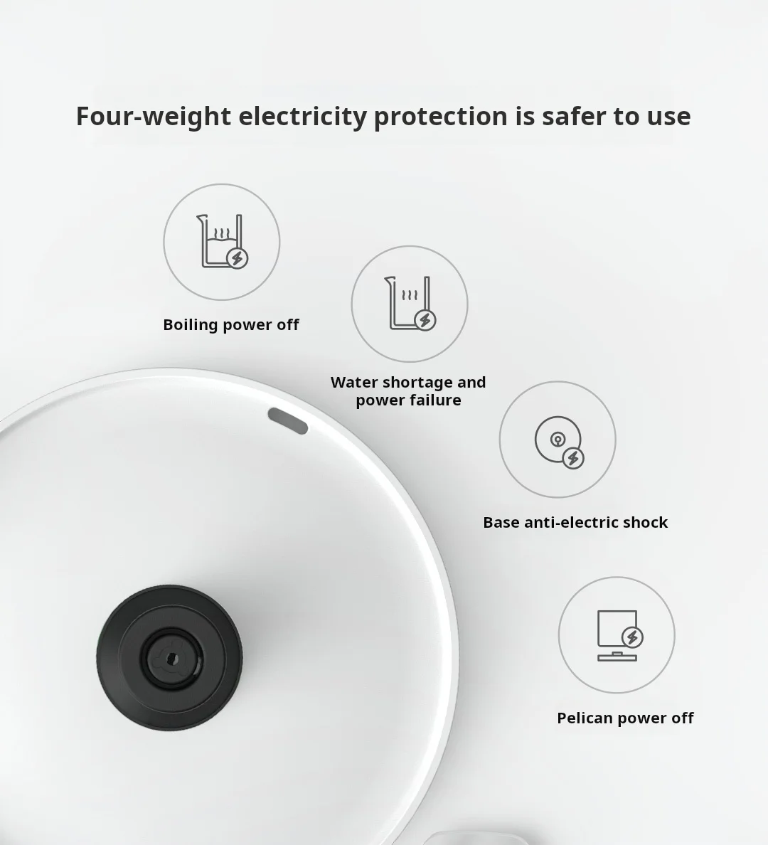 Xiaomi Mijia Electric Water Kettle 1a Instant Heating Kitchen Appliances 1.5l Intelligence Kettle Heat Insulation Teapot