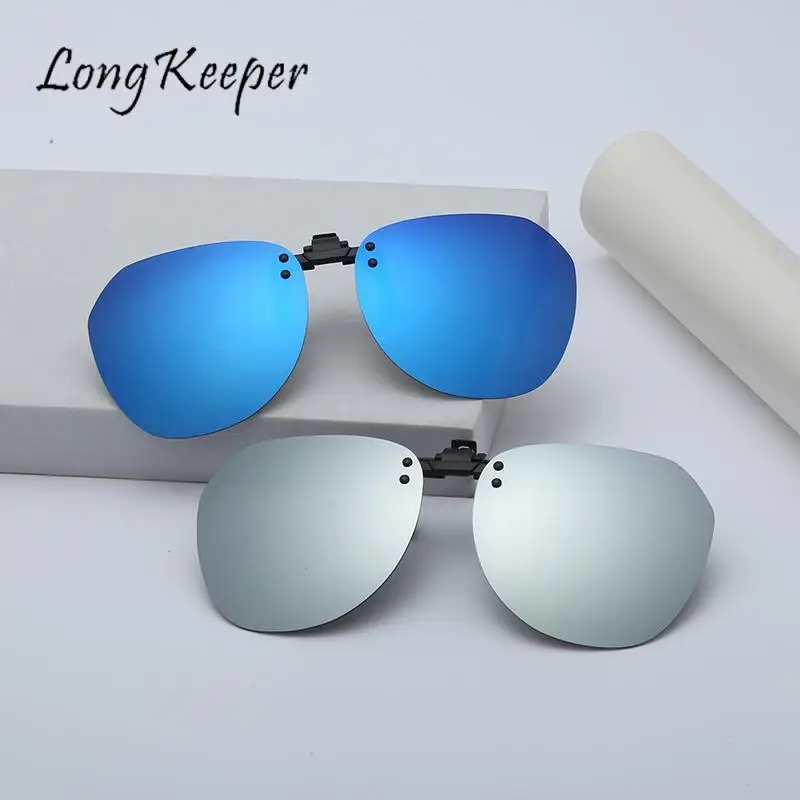 Fashion Clip Polarized Sunglasses Men Women Sunglasses Uv400 Vintage