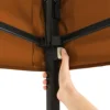 10' x 10' Brown Instant Outdoor Canopy with UV Protection 3