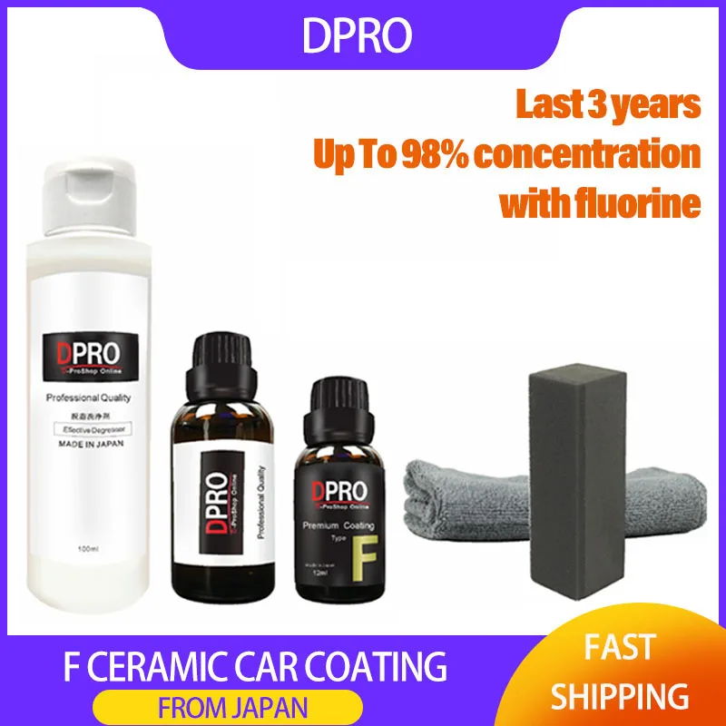 DPRO Paint Care Ceramic Car Coating Waterproof Nano Coats Super Hydrophobic Spray Car Polish Wax Liquid Glass Cleaning