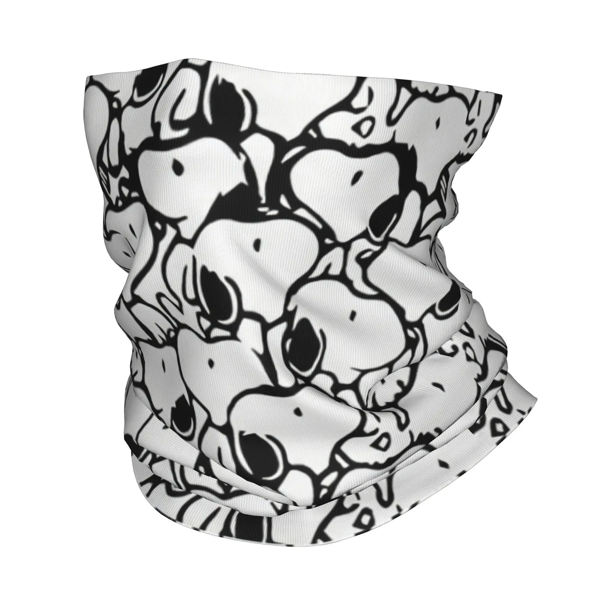 Neck gaiter S-Snoopys Anime Pattern Neck Gaiter Men Women Windproof Winter Bandana Scarf Cycling