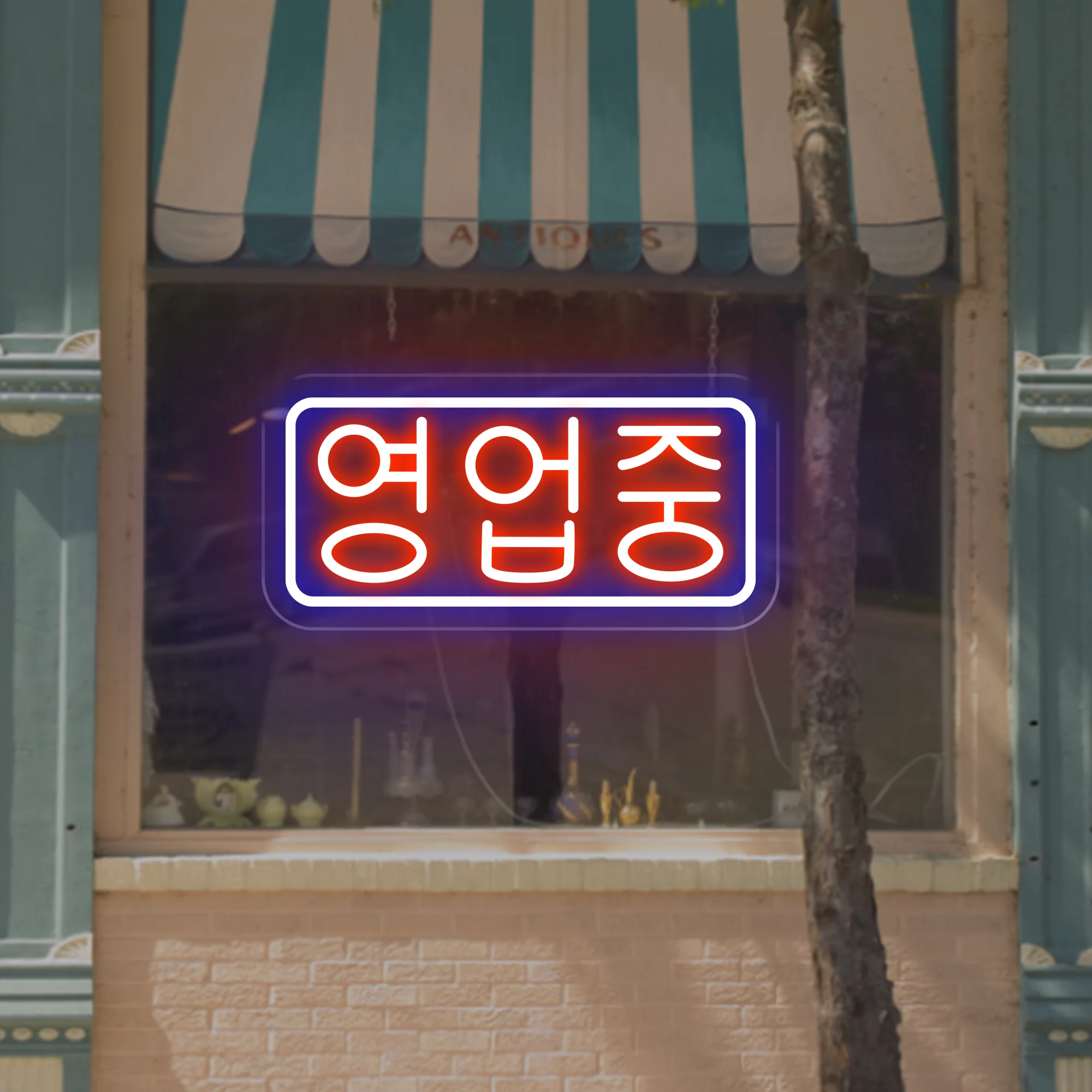 Korean In Operation Open Signs Neon Sign Led Neon Light For Korea Shop
