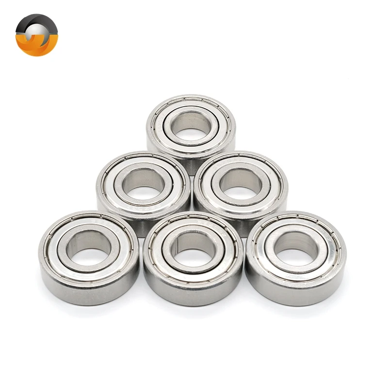 

S6203ZZ S6203 ZZ 17x40x12mm 1PC Stainless Steel Bearings Deep Groove Ball Bearing 17x40x12mm 6203 6203ZZ