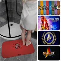 TV S-Star T-Trek Floor Mat Entrance Door Mat Washable Non-Slip Living Room Sofa Chairs Area Mat Kitchen Welcome Doormat 1