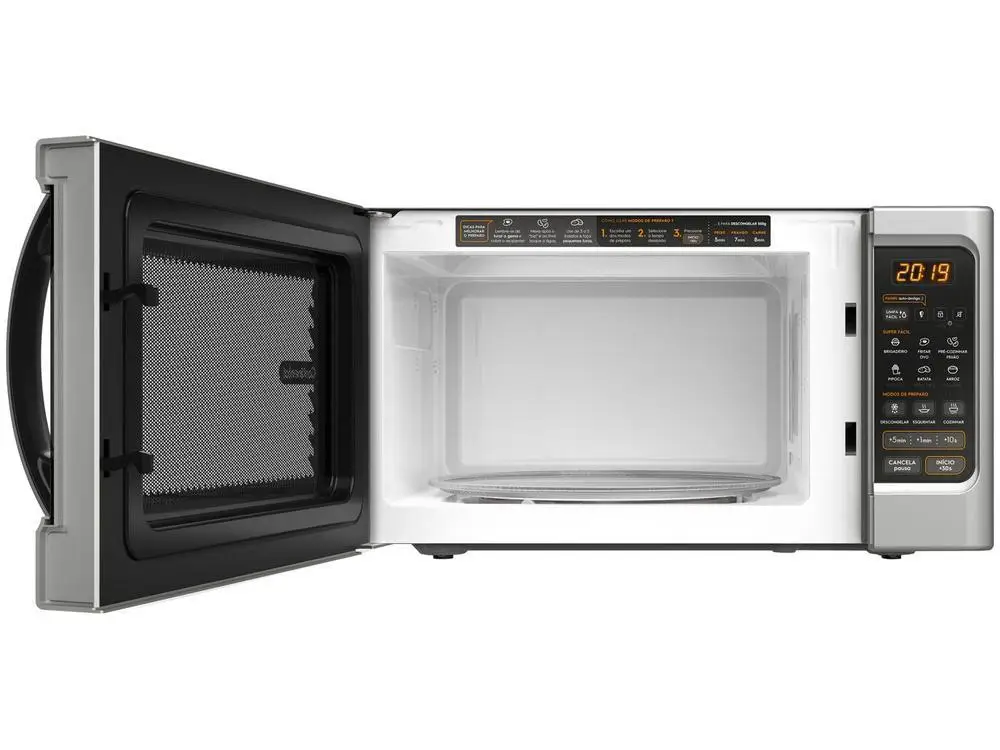 Micro-ondas Continental 34L MC34S Prata - 220V 4