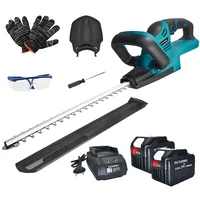PATUOPRO 21V Brushless Electric Hedge Trimmer Rechargeable Cordless Garden Landscaping Pruner Power Tools Fit Makita 18V Battery 1