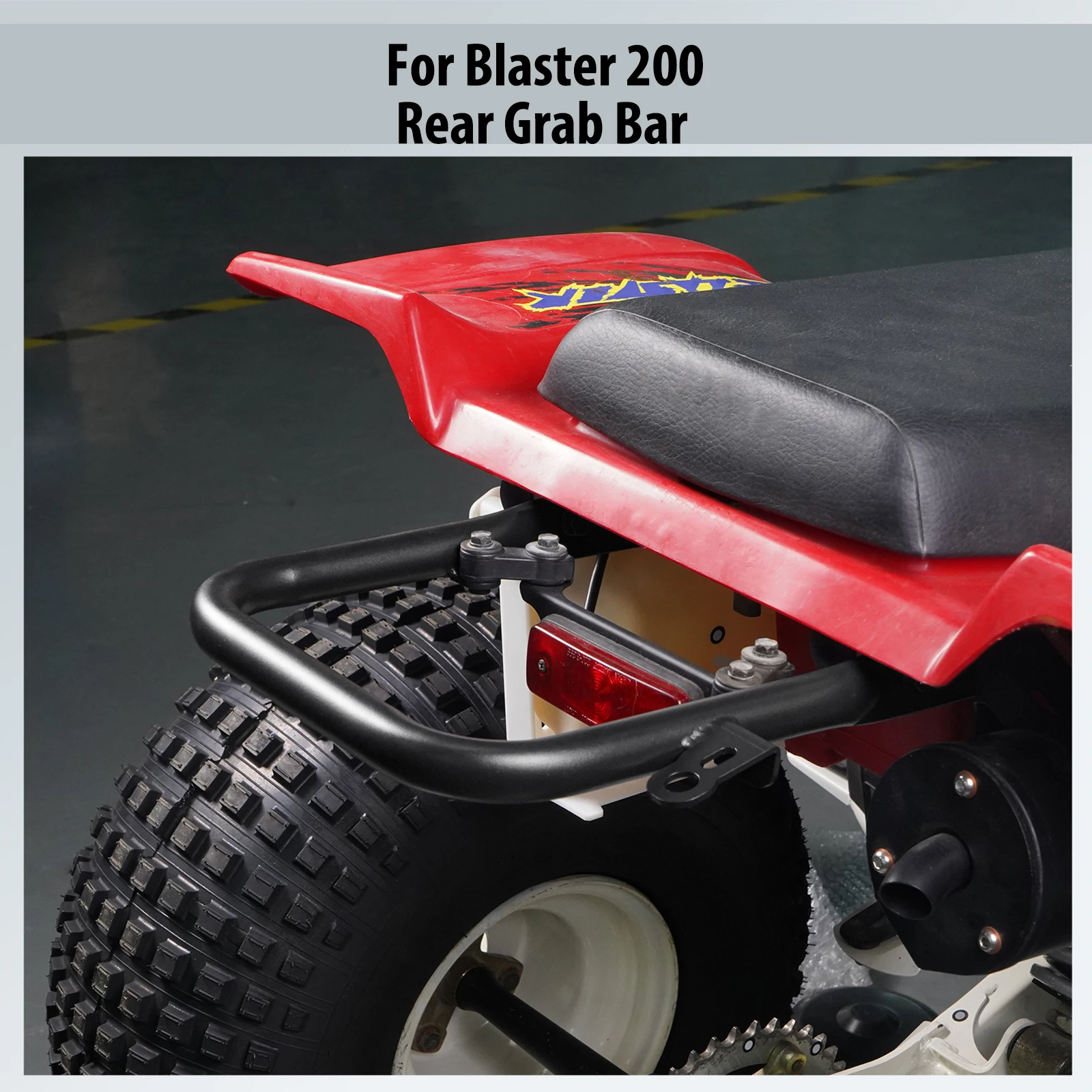 NICECNC Haltegriff Für Yamaha Blaster 200 - Robuster Karbonstahl Griff 1988-2006