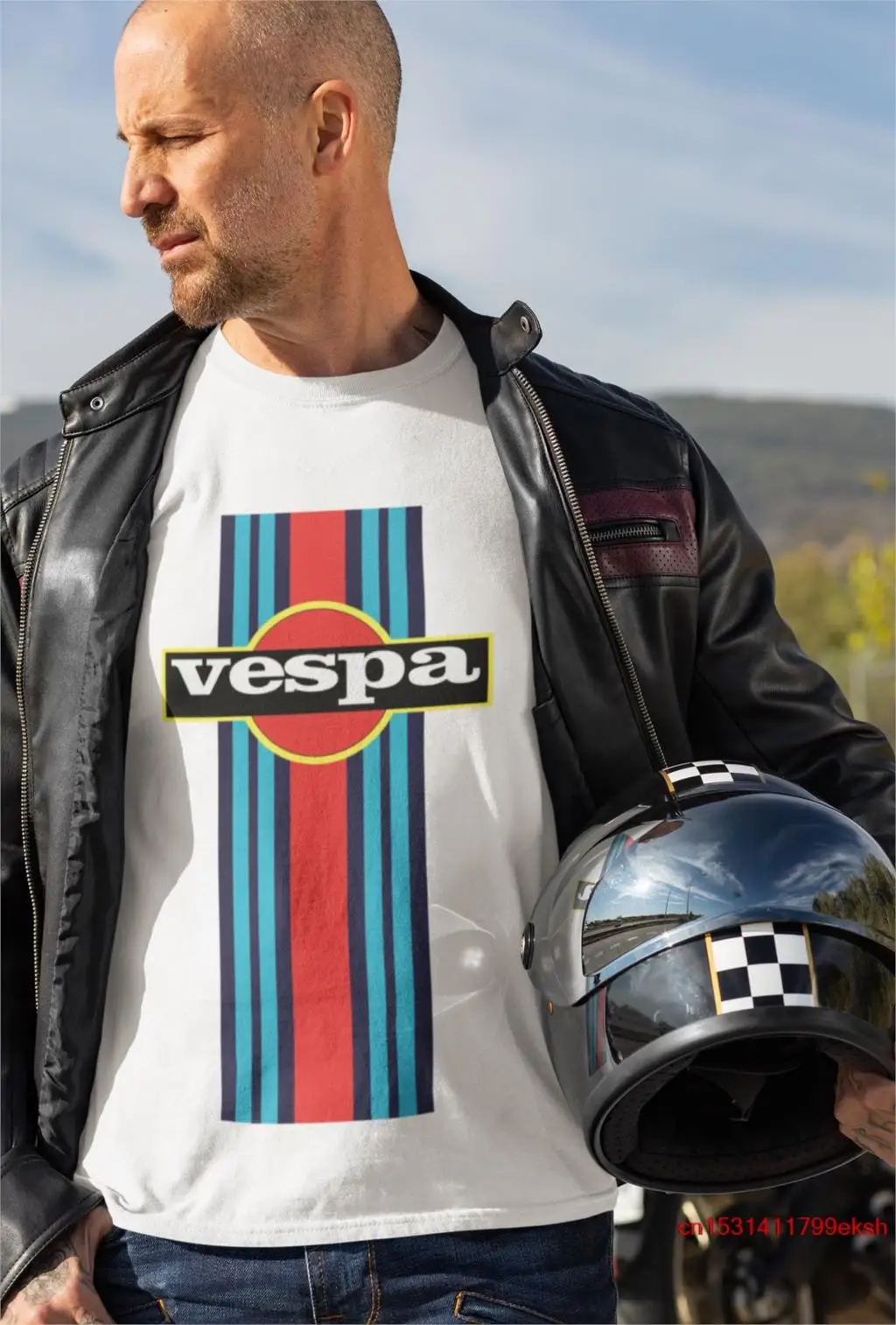 T-Shirt Vespa Scooter Jack Alpha