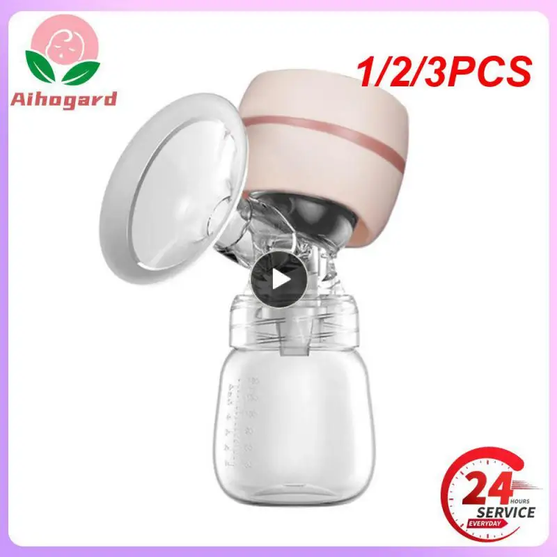 

1/2/3PCS Massage Breast Pump Milk Pump with Massage & Pumping 9 Level Adjustment Speed Dropshipping