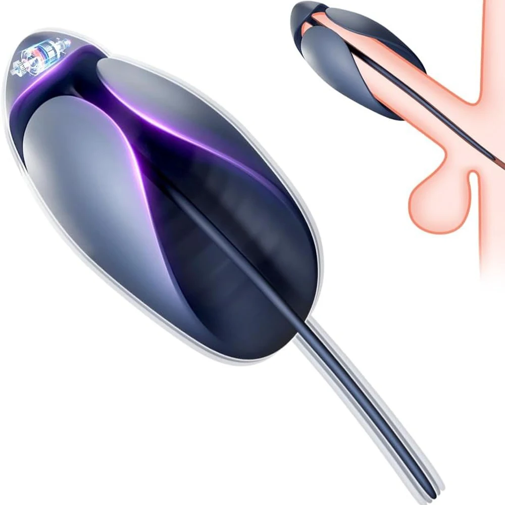 Penis sex toys Male penis vibrator glans massager for men masturbation
