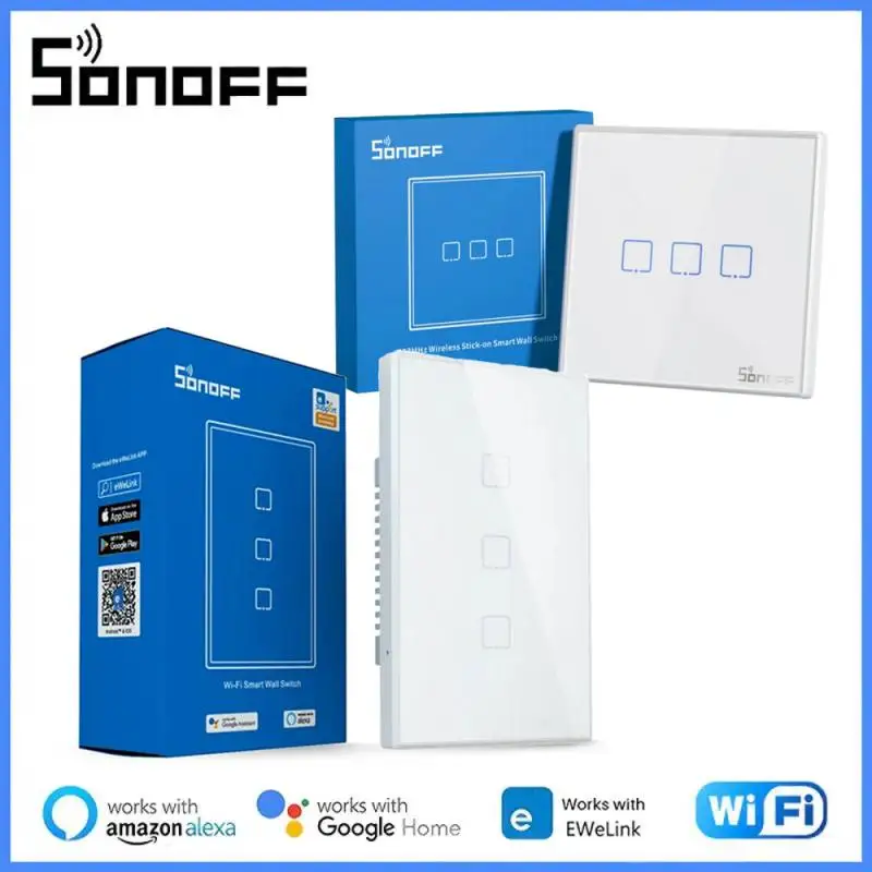 

Переключатель SONOFF TX Series T0 для умного дома, ЕС/Великобритания/США