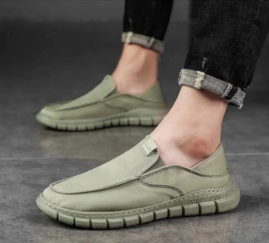 

Мужские холщовые кроссовки, повседневная обувь для прогулок, лоферы, удобная обувь для тенниса, 2023