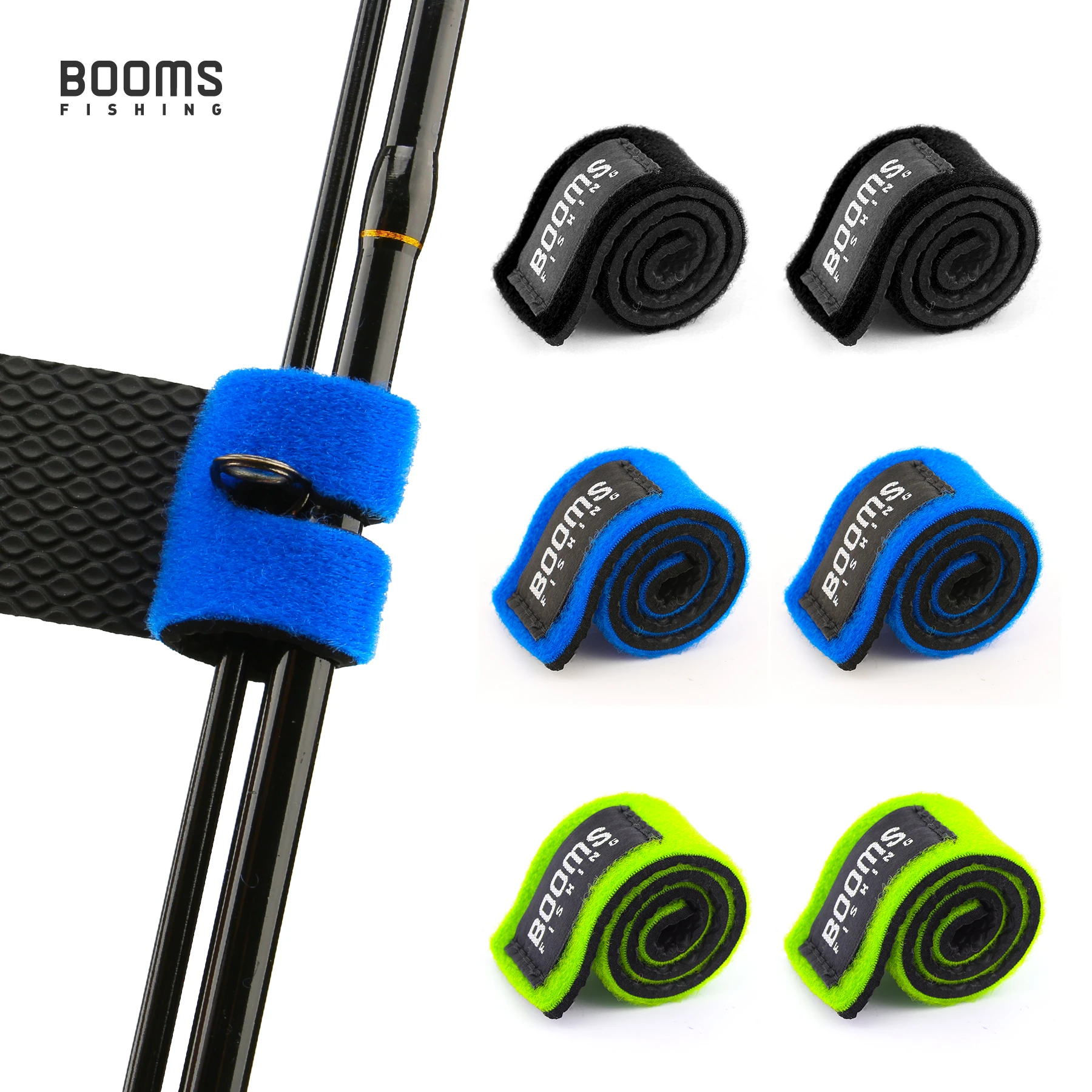 Booms Fishing Rs3 Lure Fishing Rod Holder Belt Strap With Rod Tie