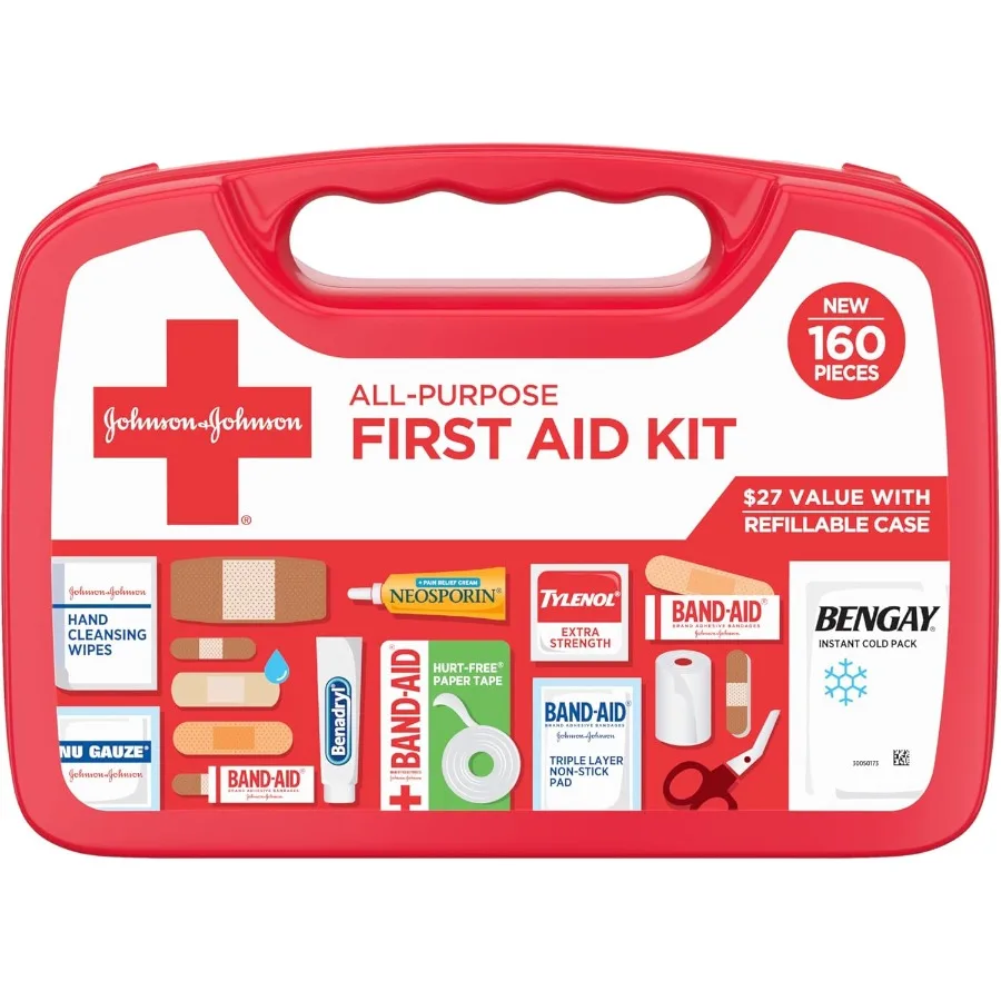 Portable Compact First Aid Kit for Emergencies