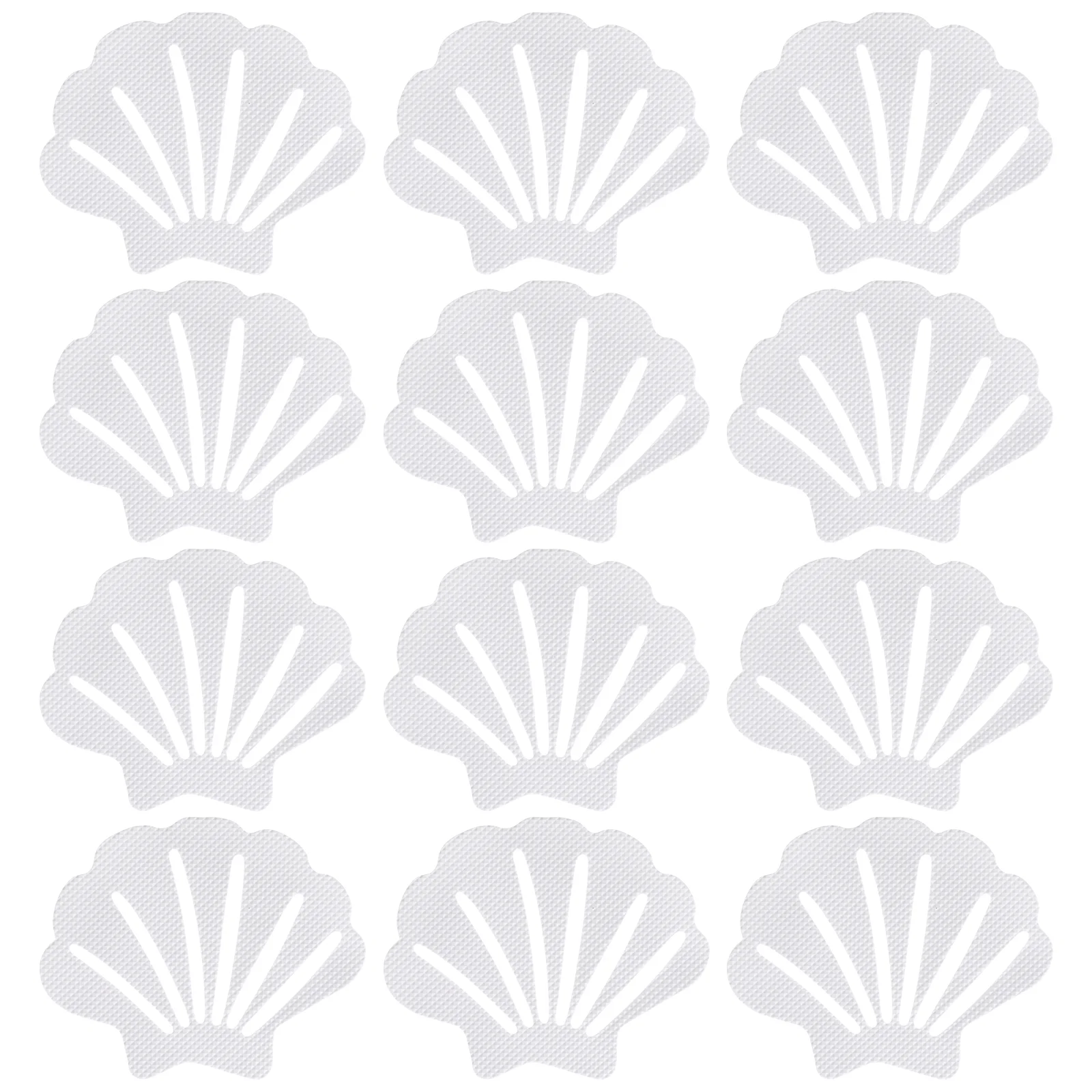 

TOPBATHY Bathroom Anti-slip Stickers Sea Shell Shape Bathing Safety Floor Decals Nonslip Bathroom Stickers