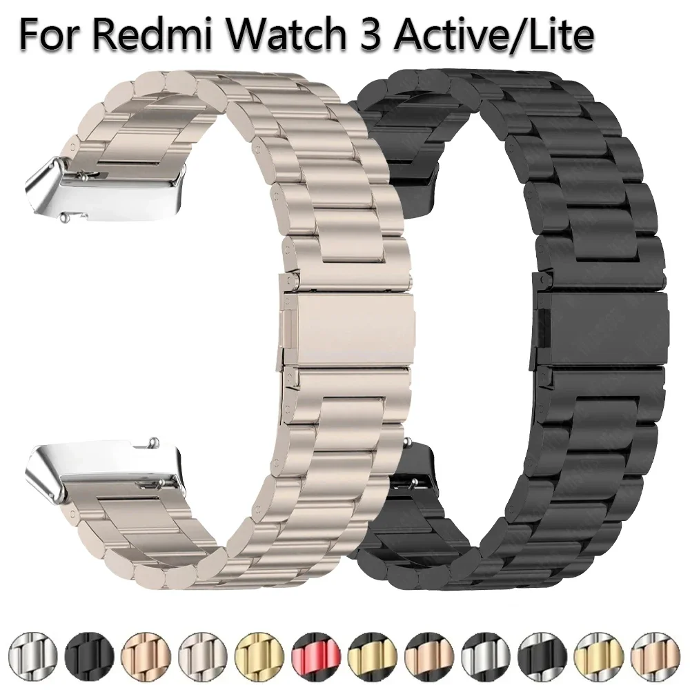 Stainless Steel No-Gap Metal Strap Wristband Bracelet