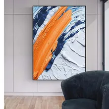 

Modern Art Hand Drawn Oil Painting Wall Art Canvas Painting Colorful Pictures For Home Decoration Living Room Sofa No Framed