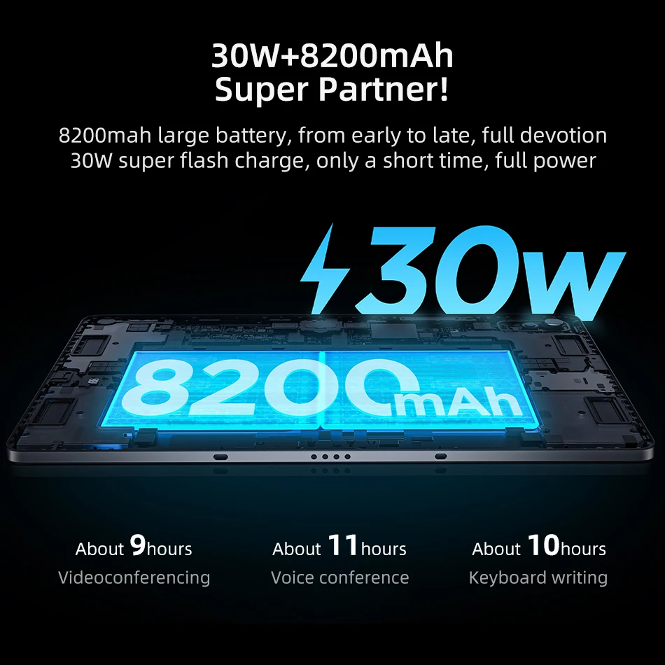 Global Firmware Lenovo Xiaoxin Pad Pro 2022 6GB 128GB ROM MediaTek 1300T 11.2\'\' OLED 120Hz Display 8200mAh 30W Charger Tablet PC